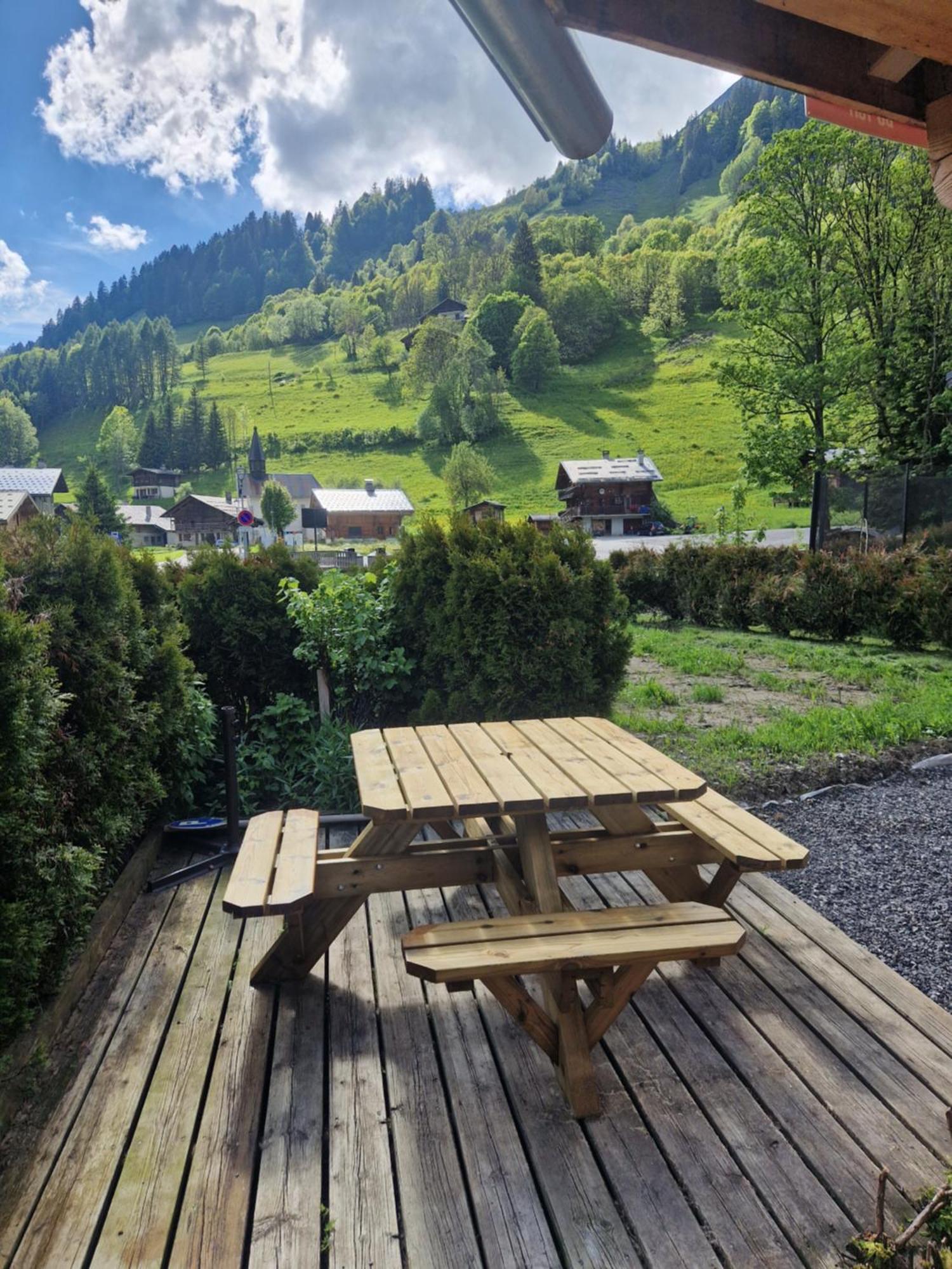 La Duchere 6 Personnes Le Plan La Giettaz Buitenkant foto