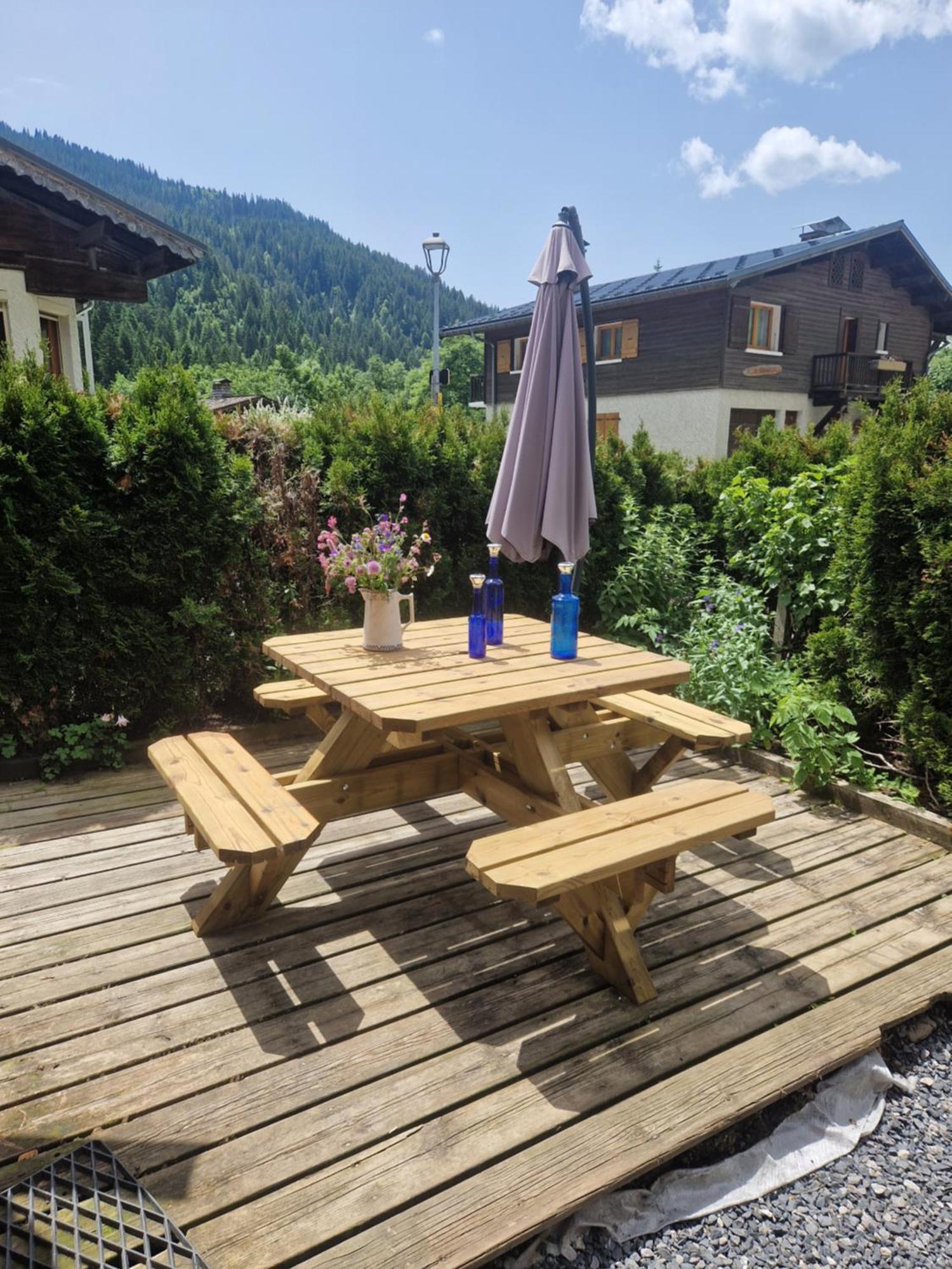 La Duchere 6 Personnes Le Plan La Giettaz Buitenkant foto